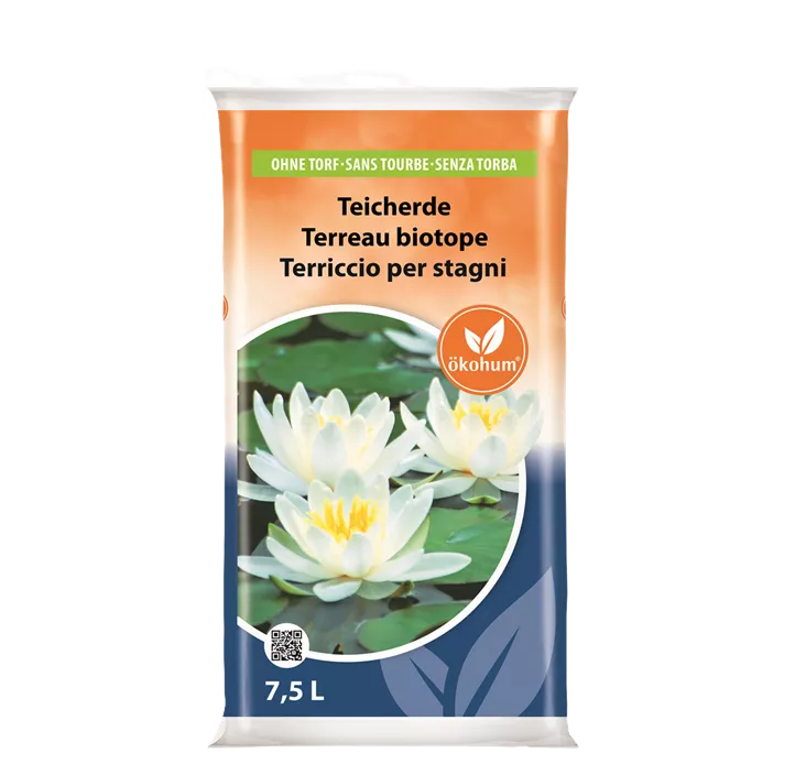 Teicherde 7,5 L (torffrei)