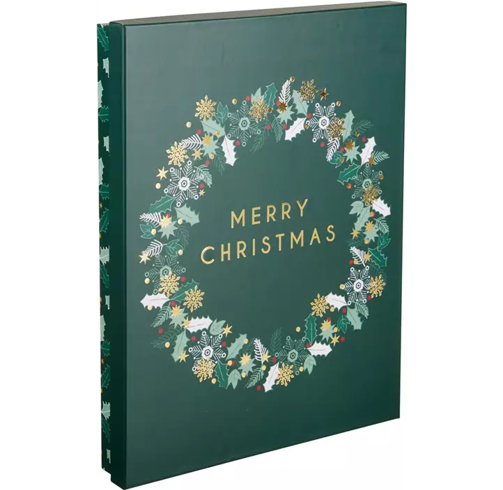 Geschenkbox flach Xmas 2Stk