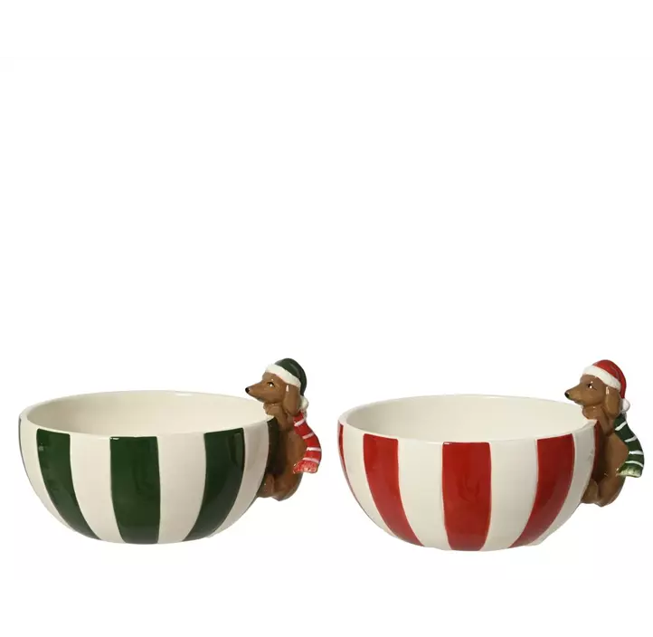 Schale X-mas aus dolomit