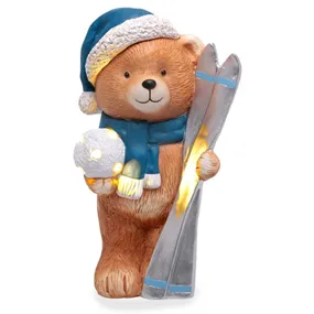 Bär LED mit Ski