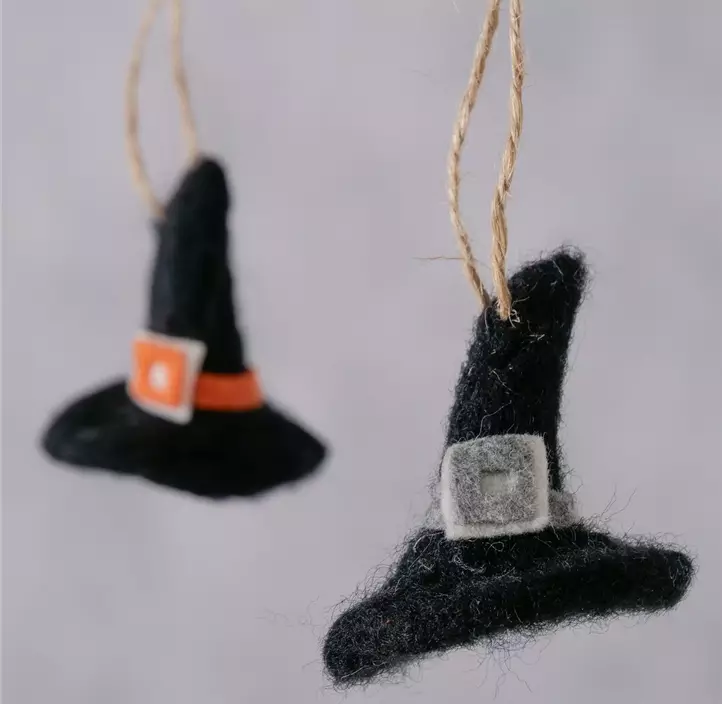 Dekohänger Spooky mit Hut
