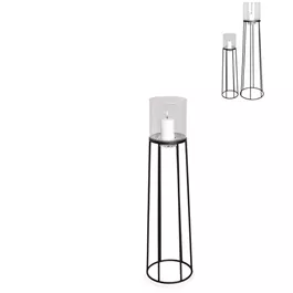 Glaswindlicht auf Eisengestell