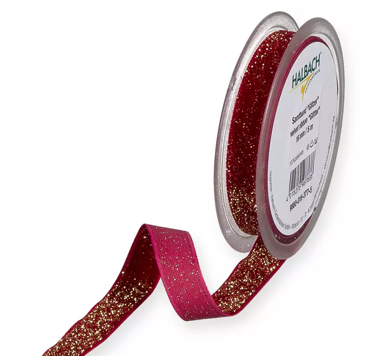 Samtband Glitzer