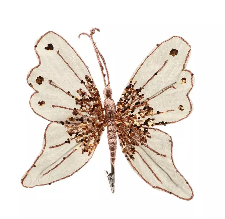 Schmetterling am Clip (A)
