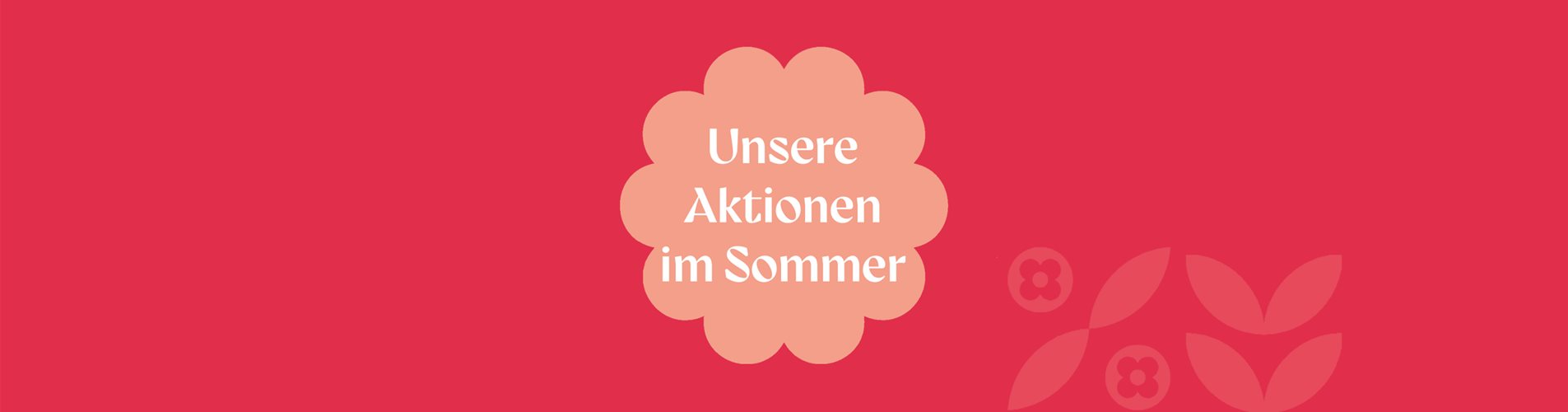 Sommeraktionen Header Sommeraktionen Header