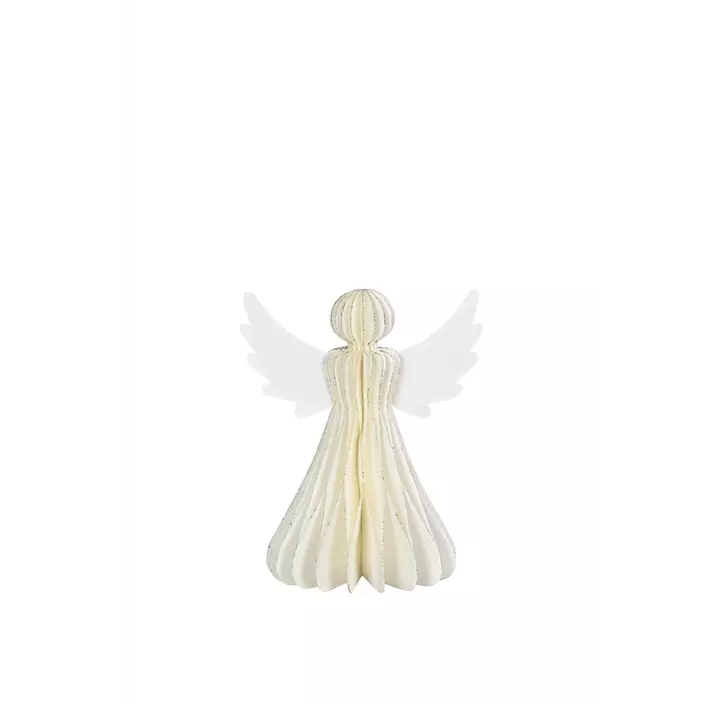 Engel aus Papier stehend