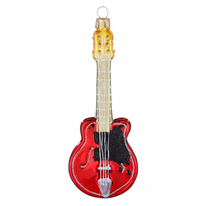 Glasfigur E-Gitarre