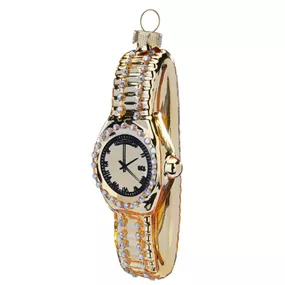 Glasfigur Armbanduhr