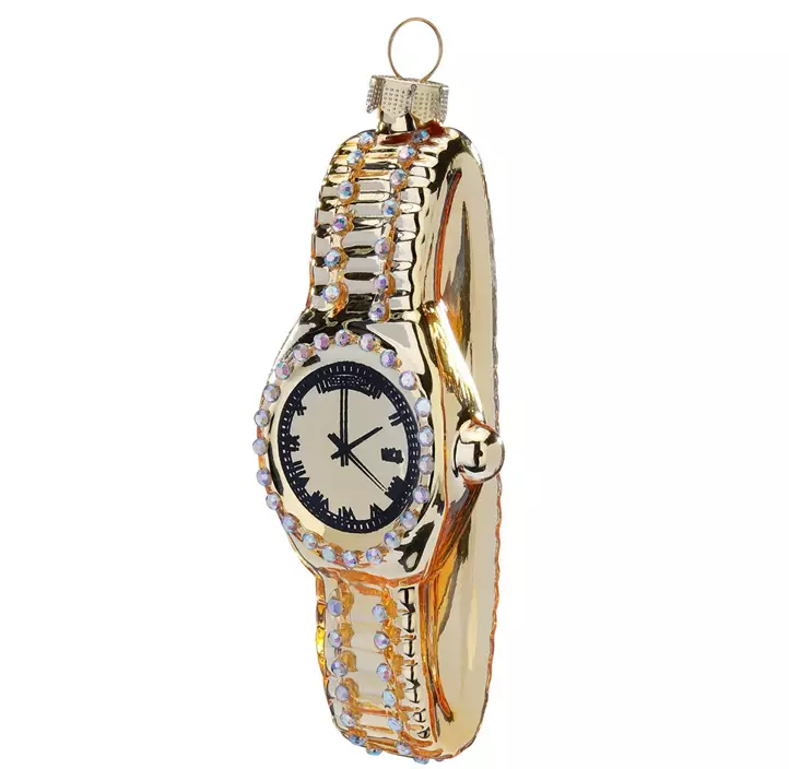 Glasfigur Armbanduhr