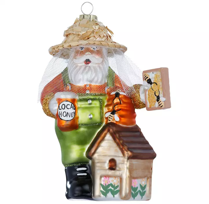 Glasfigur Imker