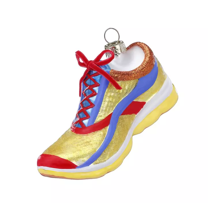 Glasfigur Laufschuh
