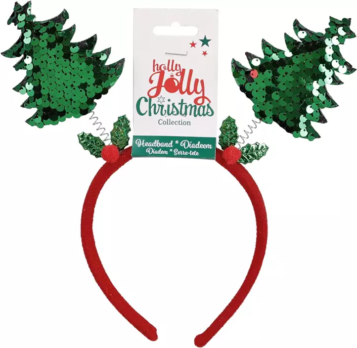 Haarreif Weihnachtsfigur