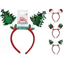 Haarreif Weihnachtsfigur