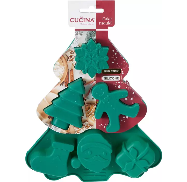 Kuchenform X-Mas aus Silikon