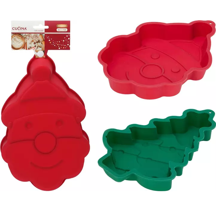 Kuchenform X-Mas aus Silikon