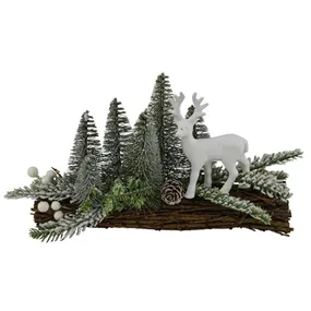 Kunsttannen-Arrangement mit Hirsch