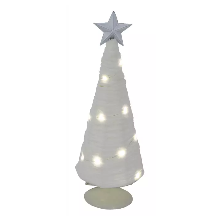 LED-Baum Metall-Wolle