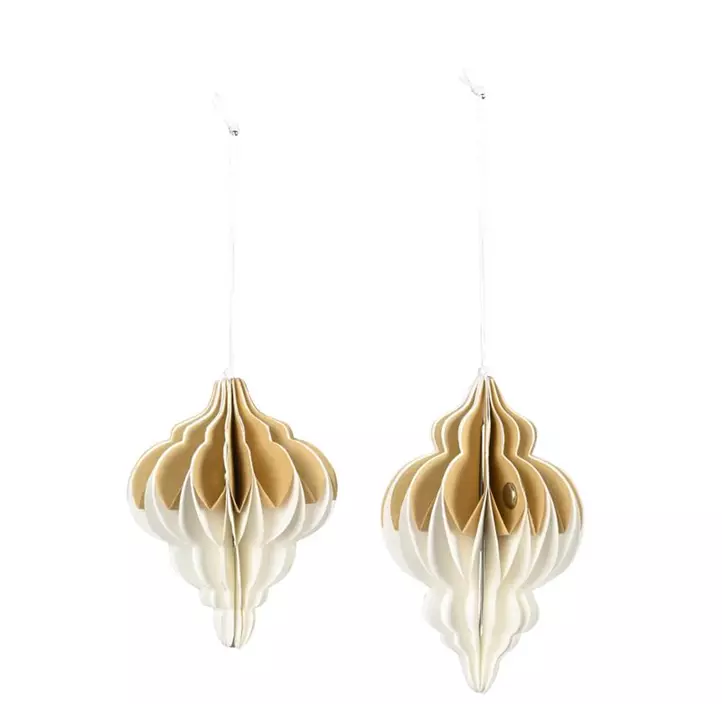Ornament aus Papier zum Hängen