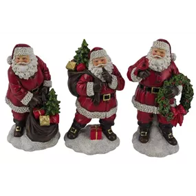 Polyresin Weihnachtsmann, 20 cm