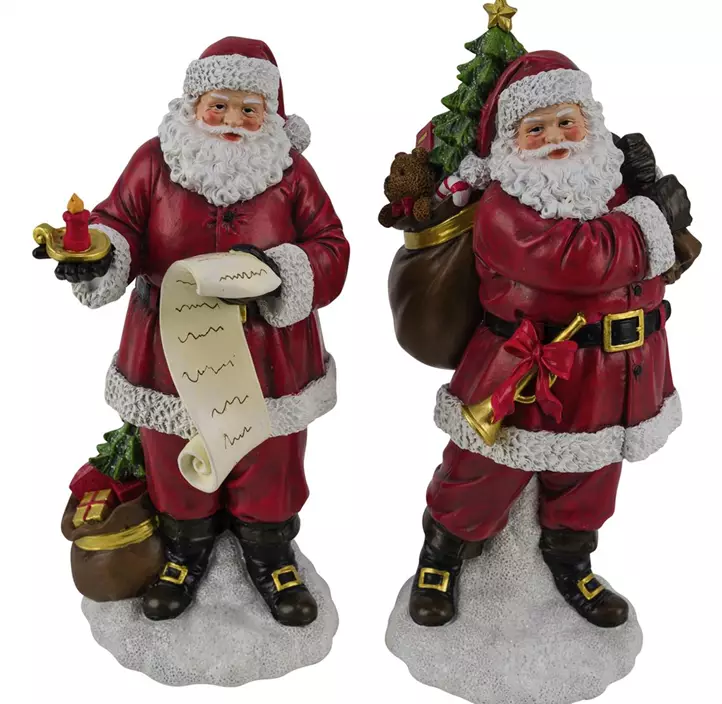 Polyresin Weihnachtsmann
