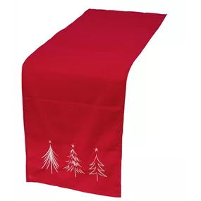 Stofftischläufer Tannen