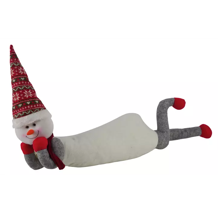 Zugluftstopper Schneemann