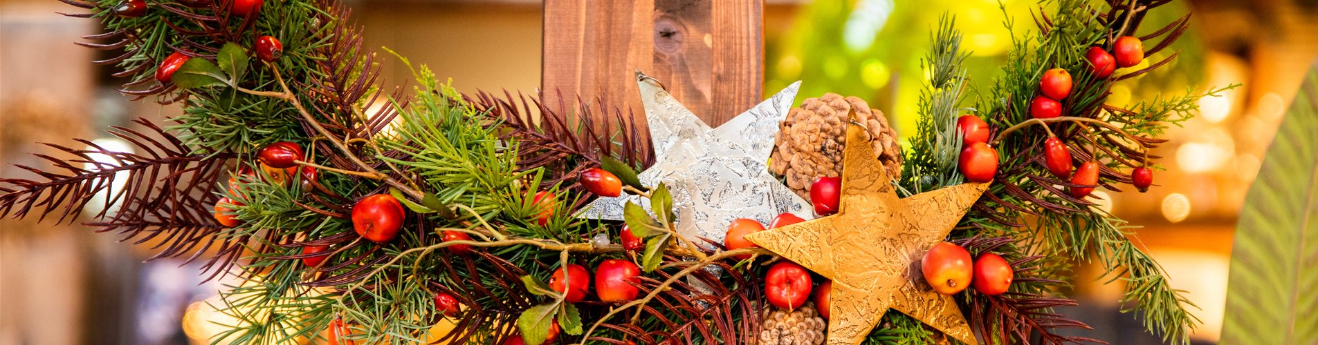 Weihnachtsdeko - Türkranz
