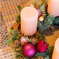 Adventkranzkerzen