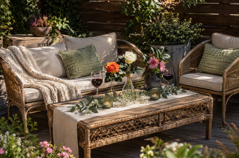 Decke deinen Sommertisch