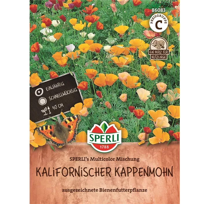 Kalifornischer Mohn bunte Mischung