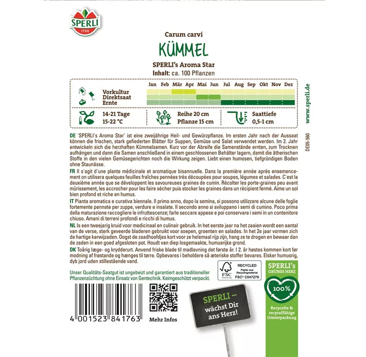 Kümmel SPERLI's Aroma Star