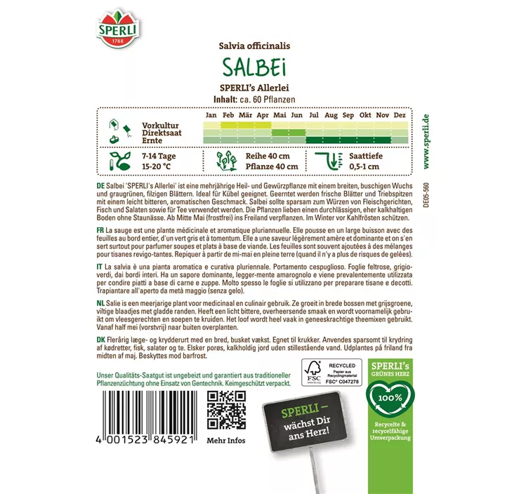 Salbei SPERLI's Allerlei