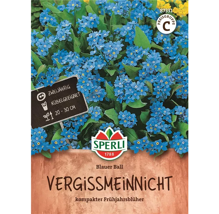 Vergissmeinnicht blauer Ball
