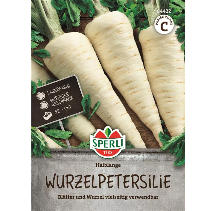 Wurzelpetersilie Halblange