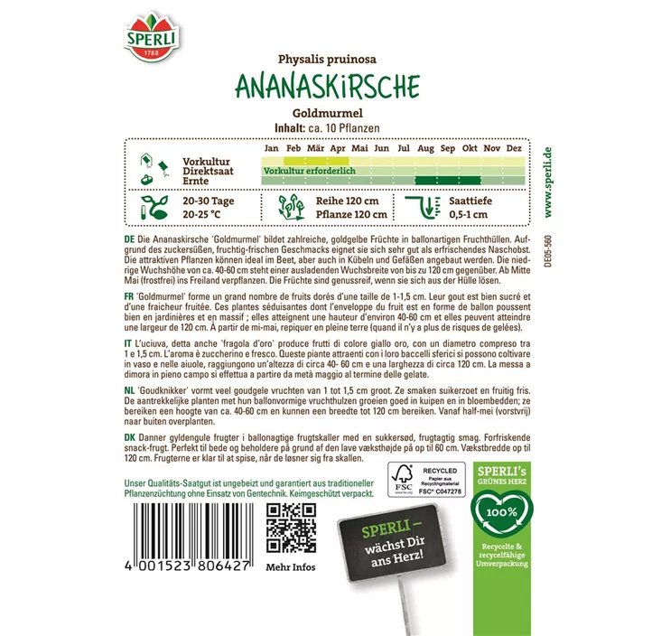 Ananaskirsche Goldmurmel