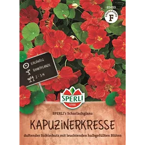 Kapuzinerkresse Sperli's Scharlachglanz