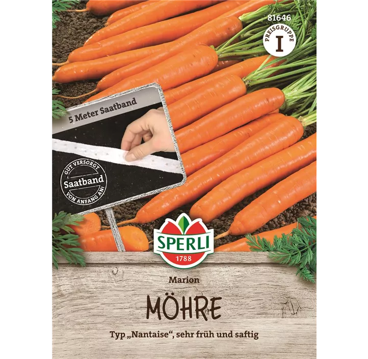 Möhre Marion F1 Saatband