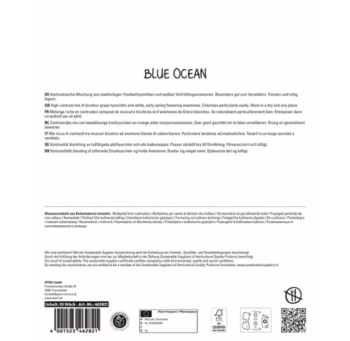 Blumenzwiebel-Mischung Blue Ocean Mischung