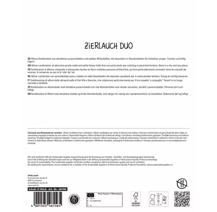 Maxipack Zierlauch Duo