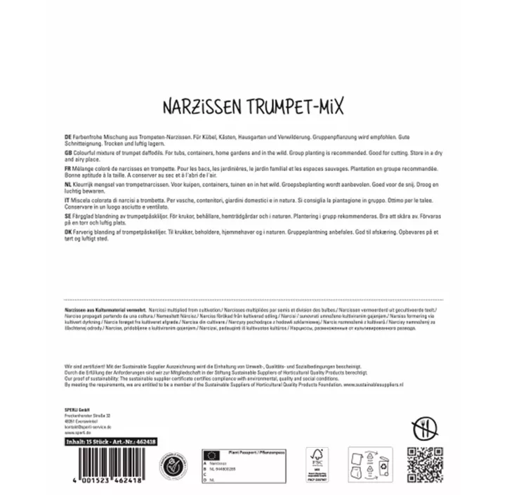 Garten-Trompeten-Narzisse Mischung