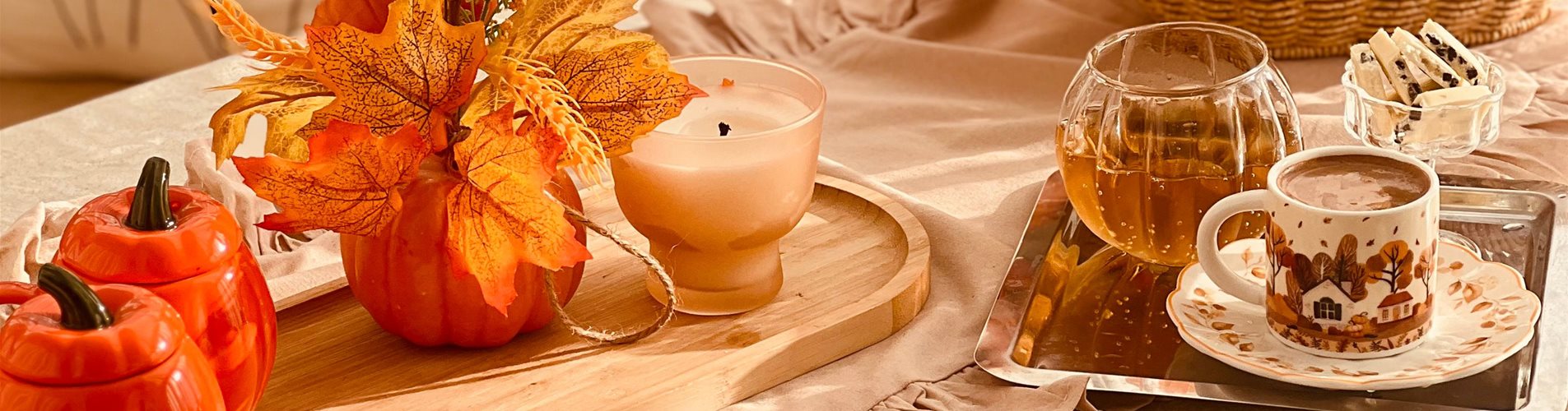 KW 40 - Gemütlichkeit und Wohngefühl im Herbst Header KW 40 - Gemütlichkeit und Wohngefühl im Herbst Header