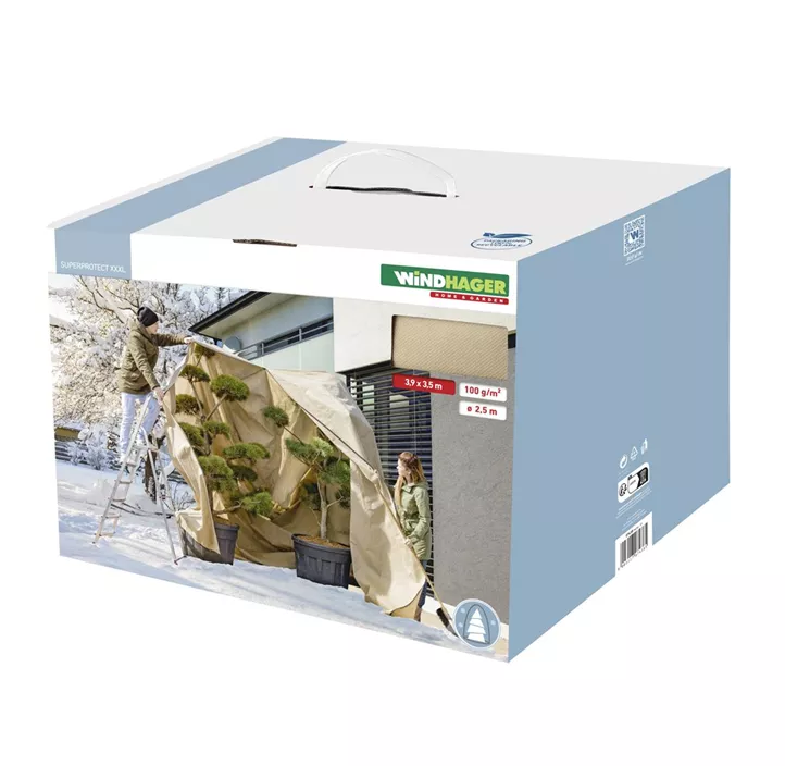 Winter-Vlieshaube Superprotect Mediterraneo
