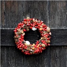 Weihnachtskränze
