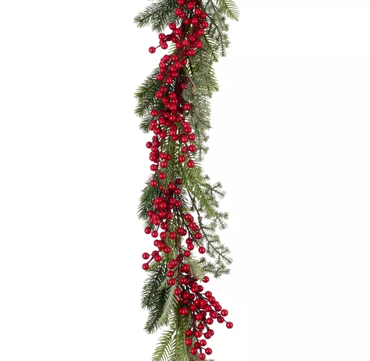Beeren Tannengirlande