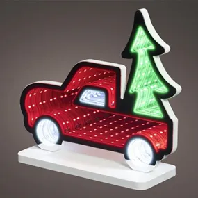 LED Infinity Pick-up Truck mit Baum