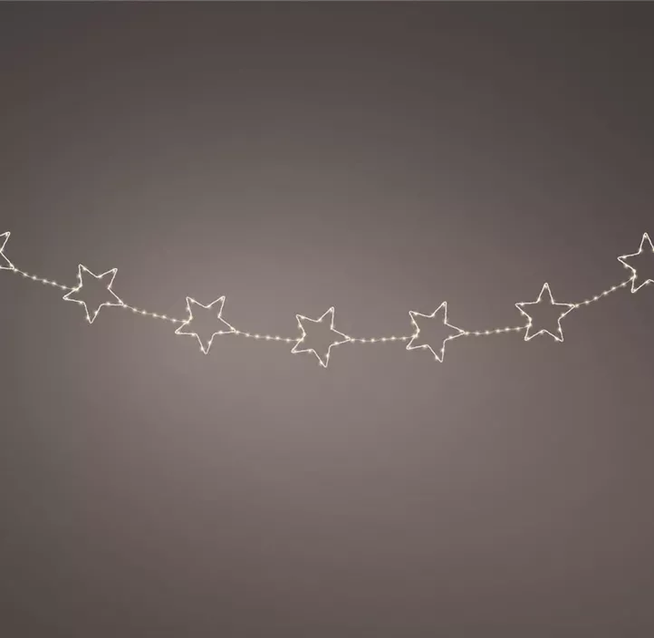 Micro LED Sternen-Girlande outdoor