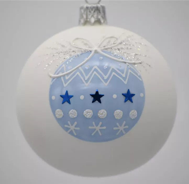 Glaskugel Kugelmotiv