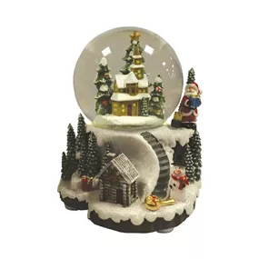 Schneekugel Musikdorf