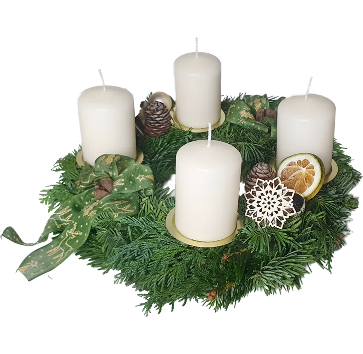 Adventkranz, 25 cm