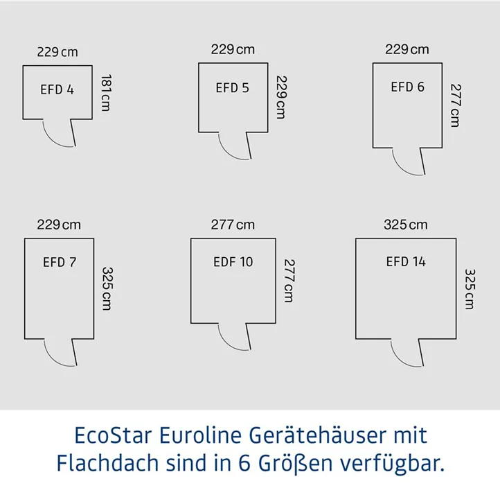 mit Lichtband und 1 flügeliger Tür